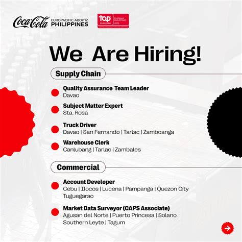 coca cola, tarlac jobs in Tarlac City .